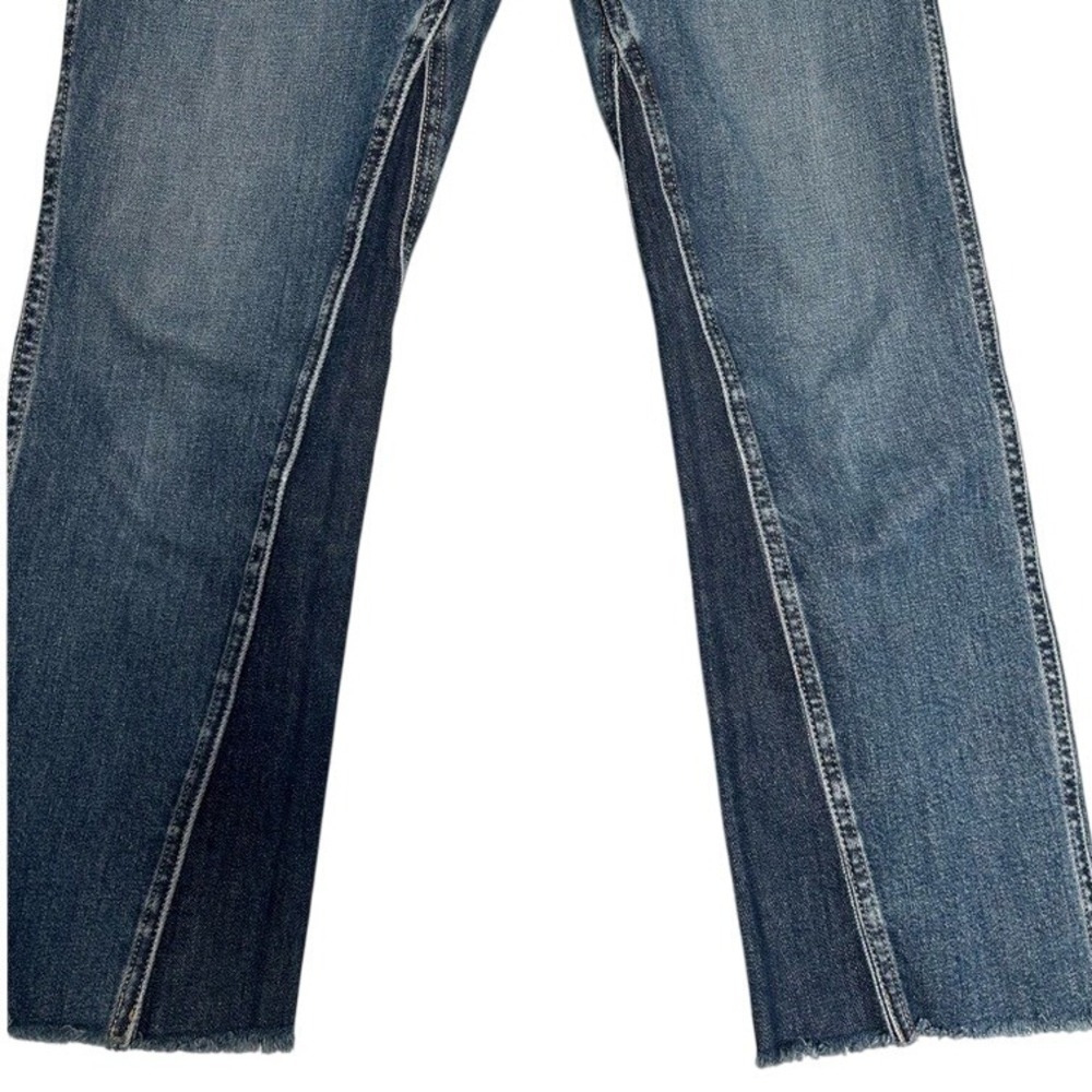 Everlane Cheeky Bootcut Ankle High Rise Crop Raw Hem Jeans Size 25 - Picture 4 of 9